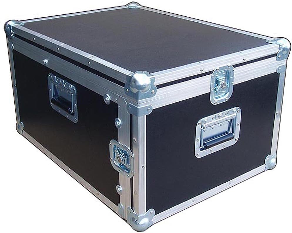 Rack/mixer 1/4 Ply Light Duty ATA Case W/dolly Wheels - 14 Space Over 6 Space