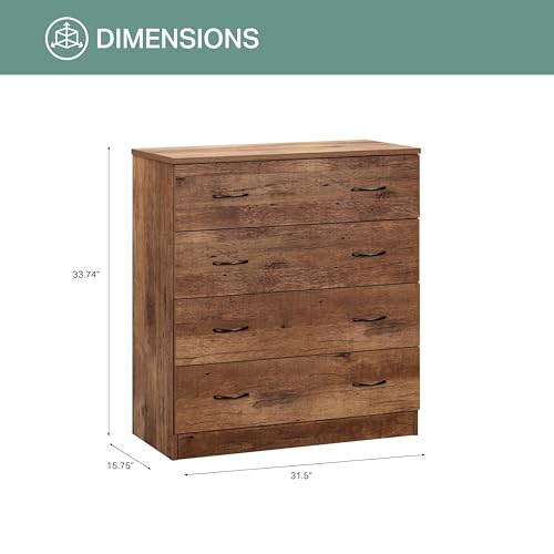 American Furniture Classics Four Drawer Chest, Casual White Laminate