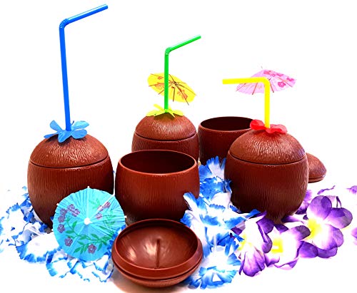 Dondor Coconut Cups, Tiki Bar Coconut Cups (4)