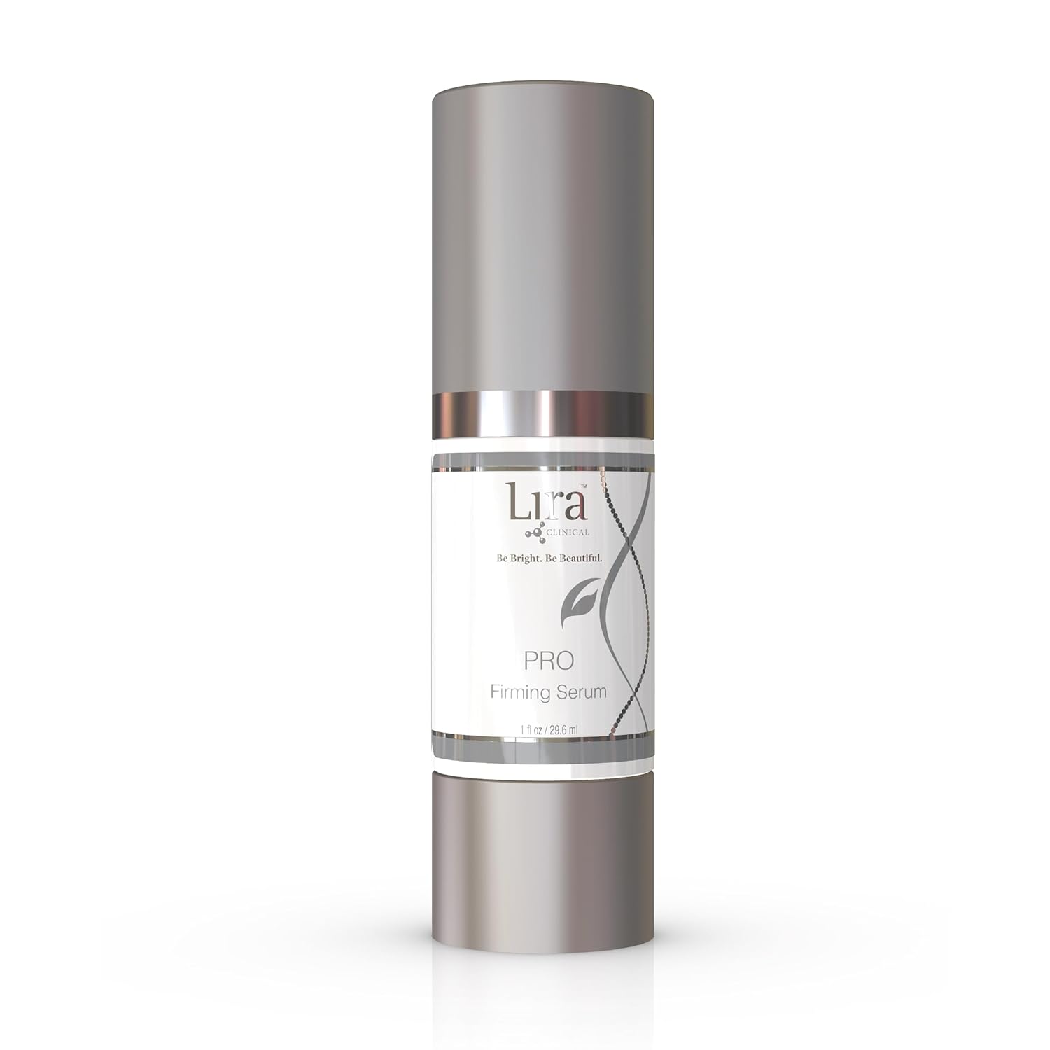 Lira Clinical PRO Firming Serum - Tightening Serum for Face - Corrects Lines & Wrinkles - With Botanicals, PSCs, Peptides, Gold & Silver - Brightening for Normal, Sensitive, Dry Skin - 1 fl oz