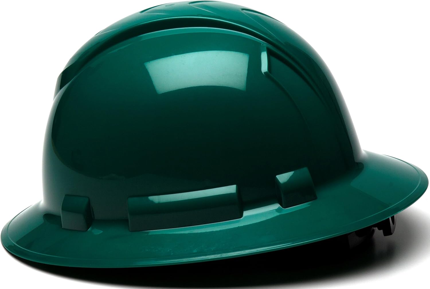 Pyramex Ridgeline Hard Hats - Blue Vented 6 Point & Green 4 Point Ratchet