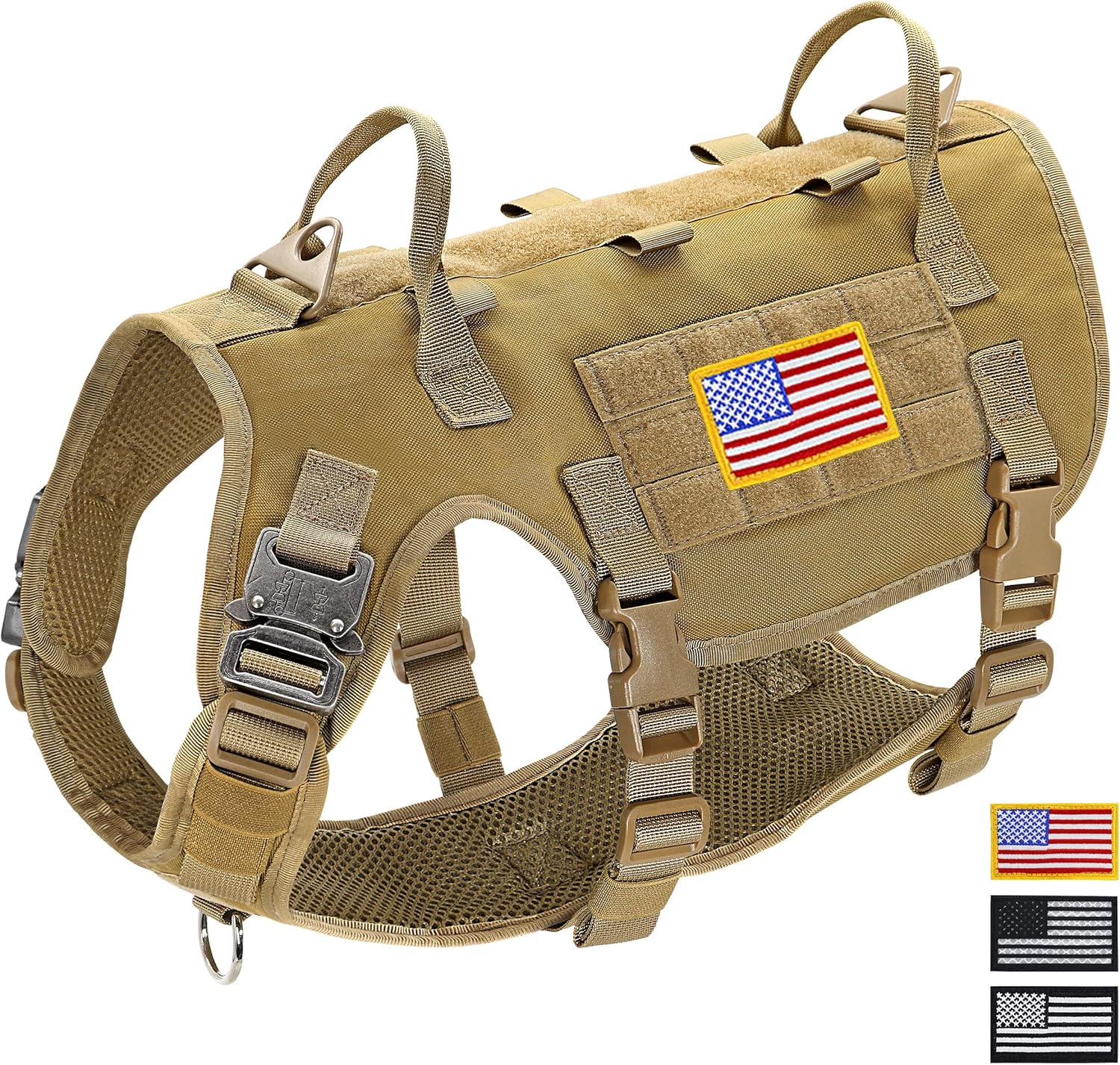 Didog Tactical Dog Vest Harness (Chest 22-45