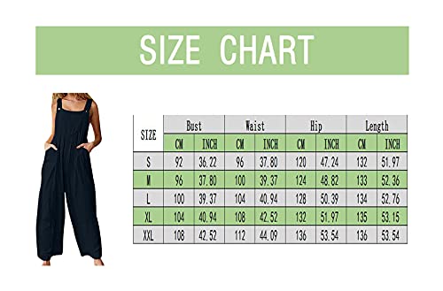 New Direction on Pants Leg Jumpsuit Casual Women Pants Wide Loose Cotton Overalls Strap Bib High Waist