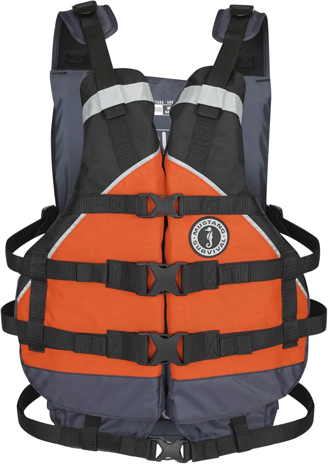 Mustang Survival - Youth Canyon Foam PFD (Orange/Gray)