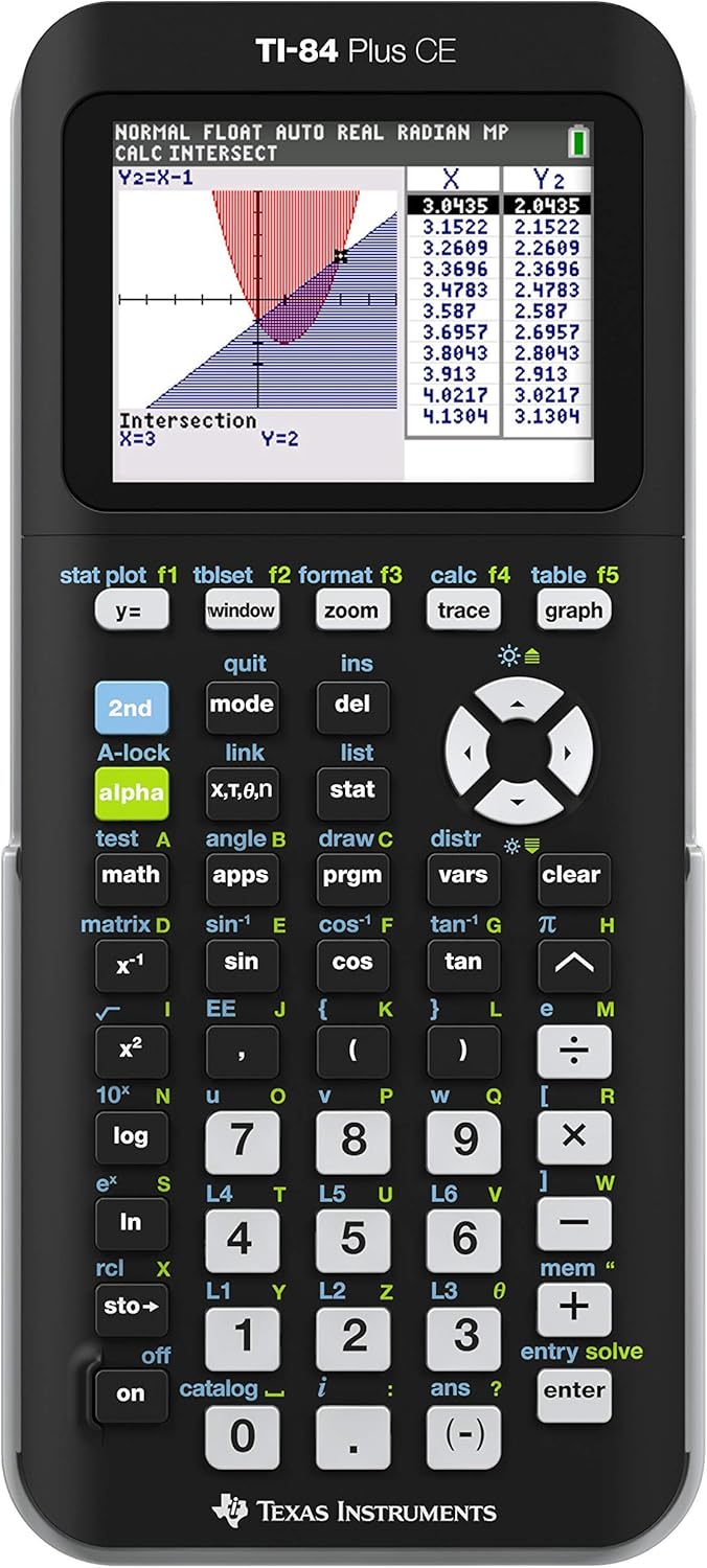 Plus CE Color Graphing Calculator, Black