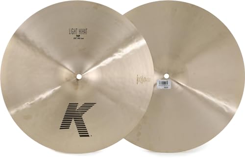 Zildjian K Series Light Hi-Hat Cymbals - 15 Inches
