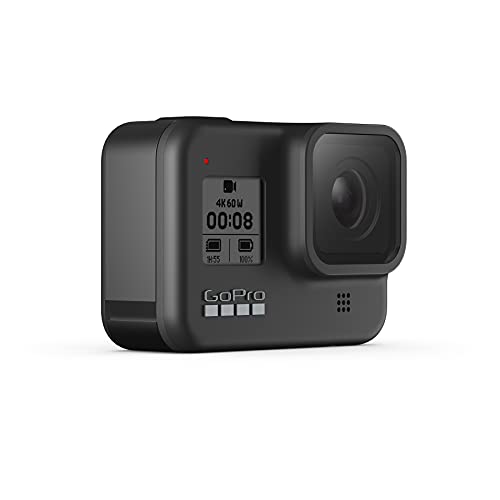 GoPro HERO8 Black - Waterproof Action Camera with Touch Screen 4K Ultra HD Video 12MP Photos 1080p Live Streaming Stabilization