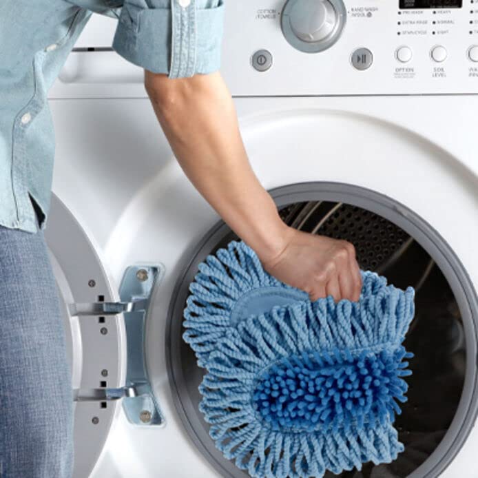 O-Cedar Dual-Action Dust Mop Refill,Blue