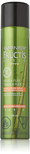 Garnier Fructis Style Control Anti-Humidity Hairspray, Extreme Hold, No Color, Fruit, 8.25 Oz