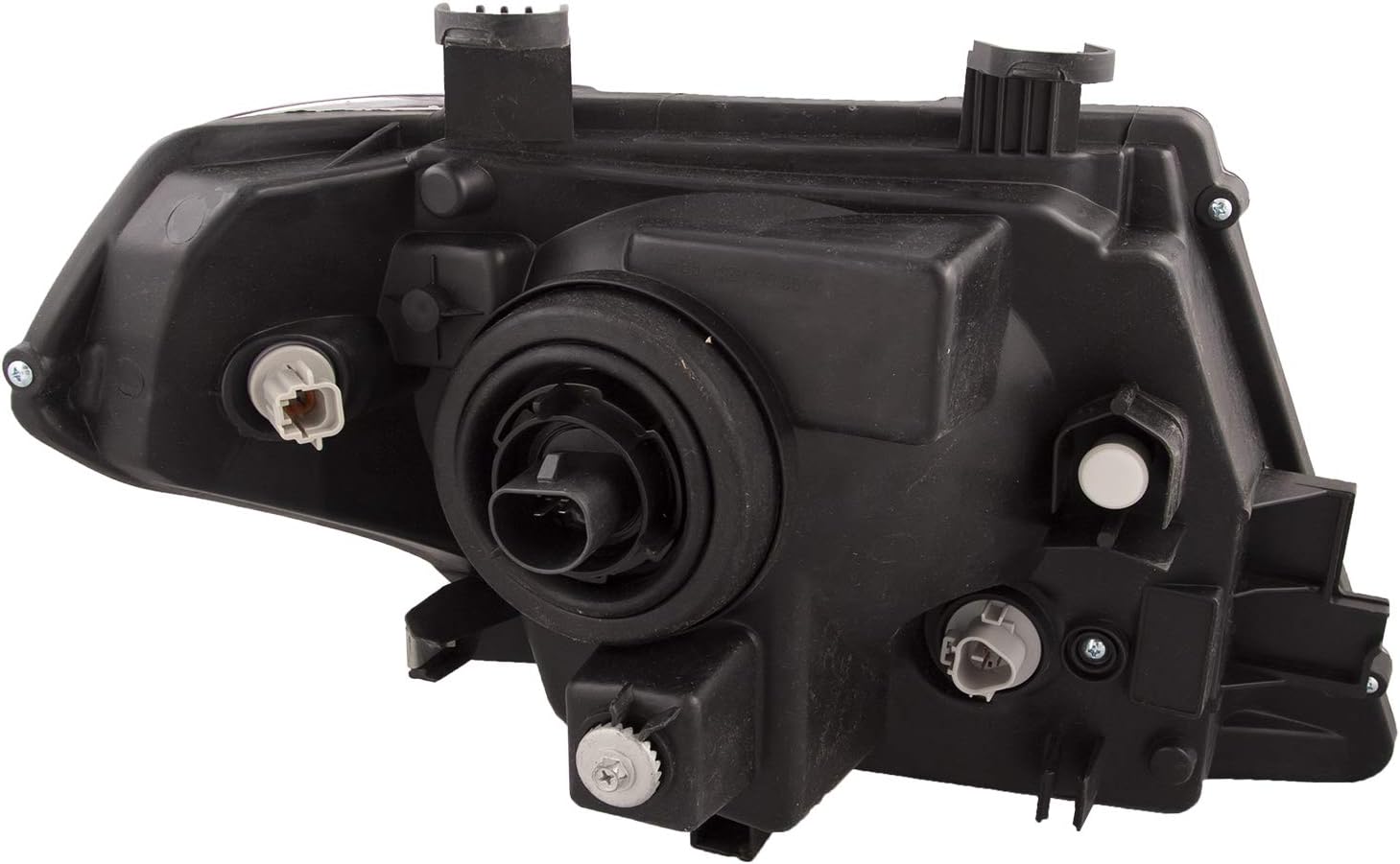 HEADLIGHTSDEPOT Chrome Housing Halogen Headlights Compatible with Nissan Frontier 2009-2021 Includes Left Driver and Right Passenger Side Headlamps