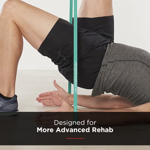 THERABAND High Resistance Band, Elastic Super Bands for Improving Flexibility, Injury Rehab, & Full Body Workouts, Heavy Duty Stretch Bands for Powerlifting, X-Heavy, Purple, 50 lbs. Resistance