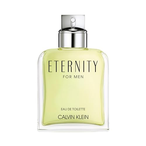 Calvin Klein Eternity Eau de Toilette – Fougère Men's Cologne – With Notes of Mandarin, Sage, Cedarwood & Amber – Luxury Perfumes for Men – Long Lasting Fragrance