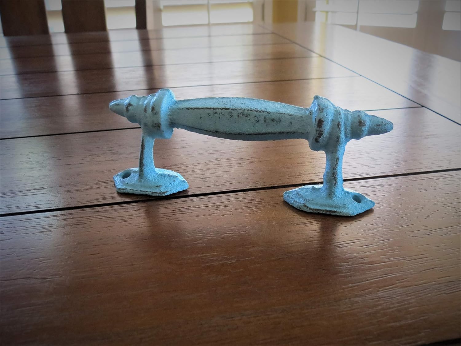 Vintage Style Drawer Pull Dresser Drawer Handle Aqua Blue or Pick Color Cottage Chic Cabinet Furniture Hardware (Sold per Unit)