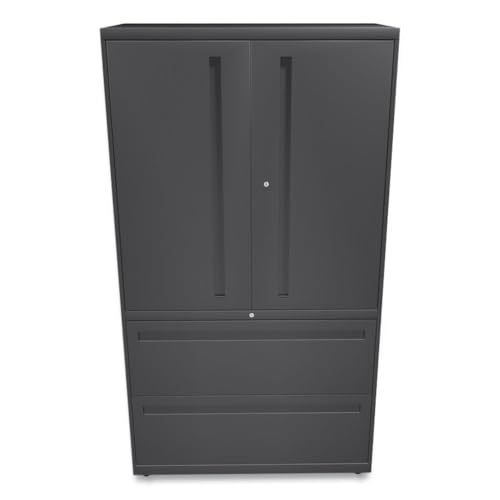 HON 2-Drawer with 3 Shelves Office Filing Cabinet - Brigade 700 Series Lateral File Cabinet, 36