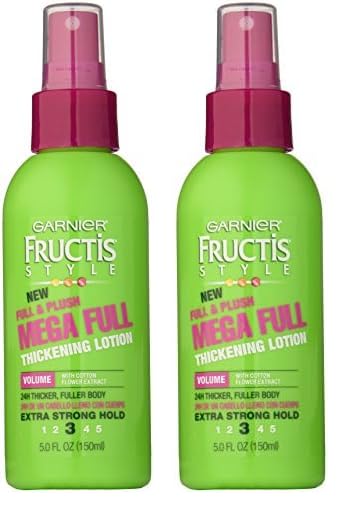 Garnier Hair Care Fructis Style Full and Plush Mega Full Thickening Lotion, 5 Fluid Ounce
