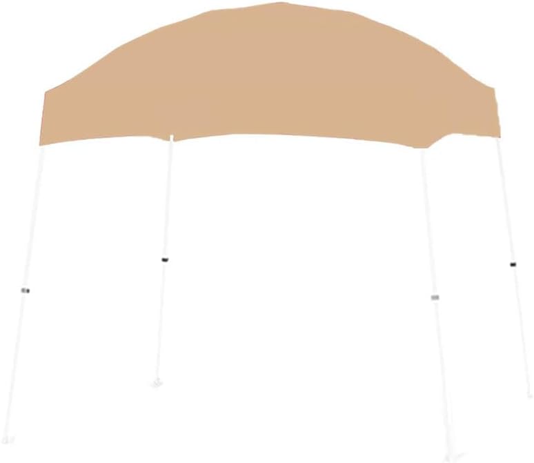 Garden Winds Custom Fit Replacement Canopy Top Cover Compatible with The E-Z Up Dome, Base 10' X 10', Canopy Top 8' X 8' Slant Leg - Upgraded Performance RIPLOCK 350 Fabric