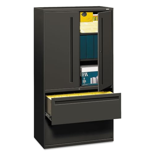 HON 2-Drawer with 3 Shelves Office Filing Cabinet - Brigade 700 Series Lateral File Cabinet, 36