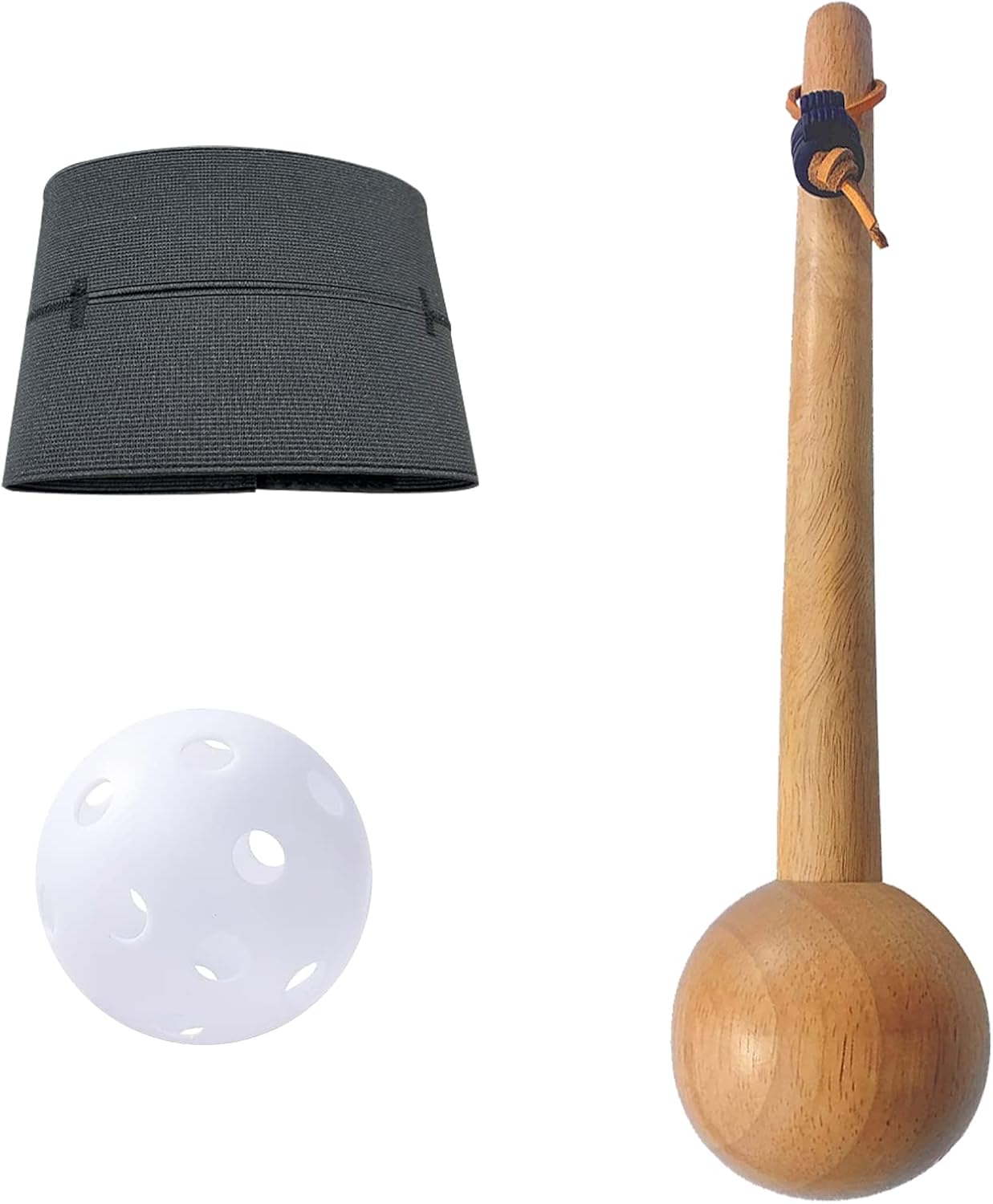 Baseball Glove Mallet Set,3 Pack Glove Break-in Kit for Softball Glove,Glove Shaping Mallet,Softball Glove wrap,Plastic Ball for Adult Youth Catchers. Baseball Mitts Accessories