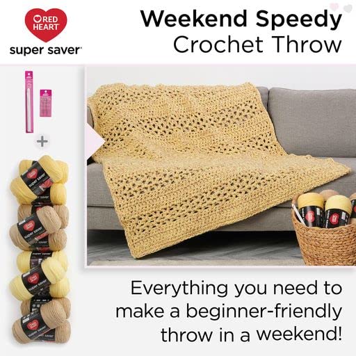 Red Heart Super Saver Kit, 198G, Hot Pink Colors