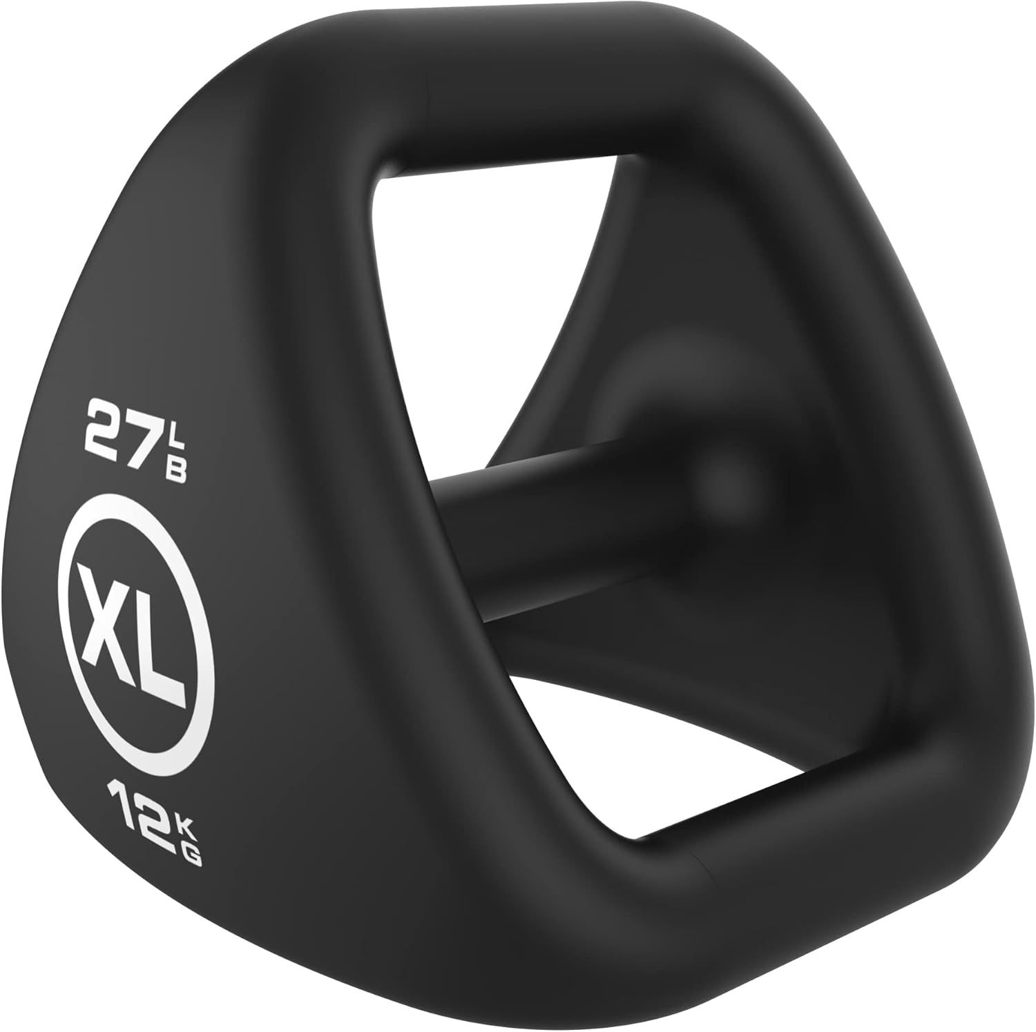 TRX YBell Neo Series 3-in-1 Kettlebell, Dumbbell and Push Up Bar Workout Equipment | Commercial Grade Neoprene Coated Surface | Perfect for Strength Training & Conditioning Workouts | 27lbs