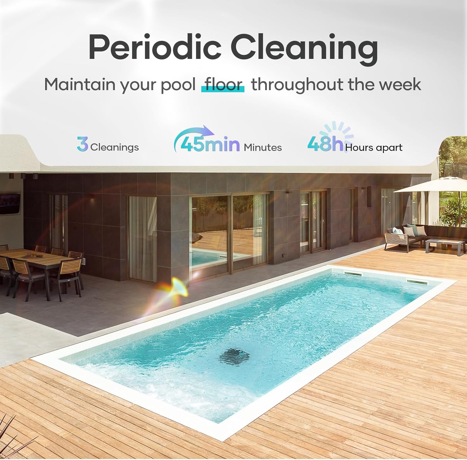 Aiper Scuba S1 Robotic Pool Cleaner with Surfer S1 Robotic Pool Skimmer