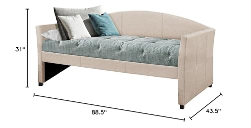 Hillsdale Furniture Hillsdale Westchester Daybed, Twin, Smoke Gray Fabric