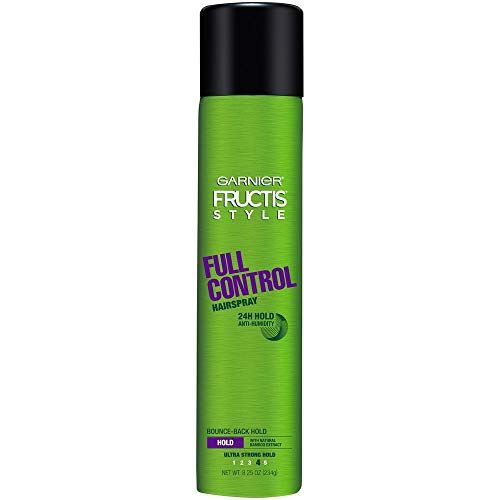 Garnier Fructis Style Full Control Anti-Humidity Hairspray, Ultra Strong Hold 8.25 oz (Pack of 3)