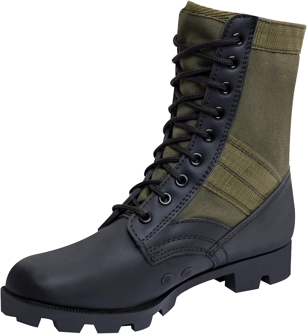Rothco 8'' GI Type Jungle Boot, Olive Drab, Regular 8