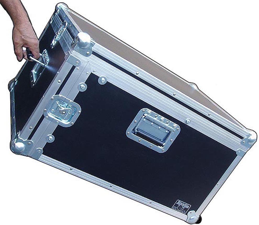 Rack/mixer 1/4 Ply Light Duty ATA Case W/dolly Wheels - 14 Space Over 6 Space