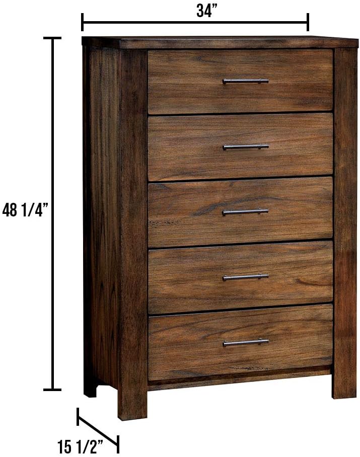 Furniture of America Elkton Oak Chest