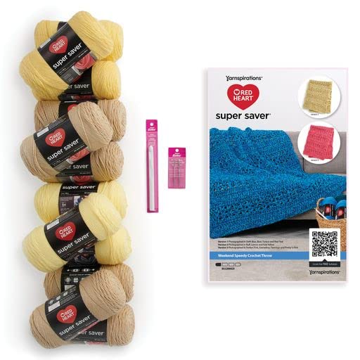 Red Heart Super Saver Kit, 198G, Hot Pink Colors