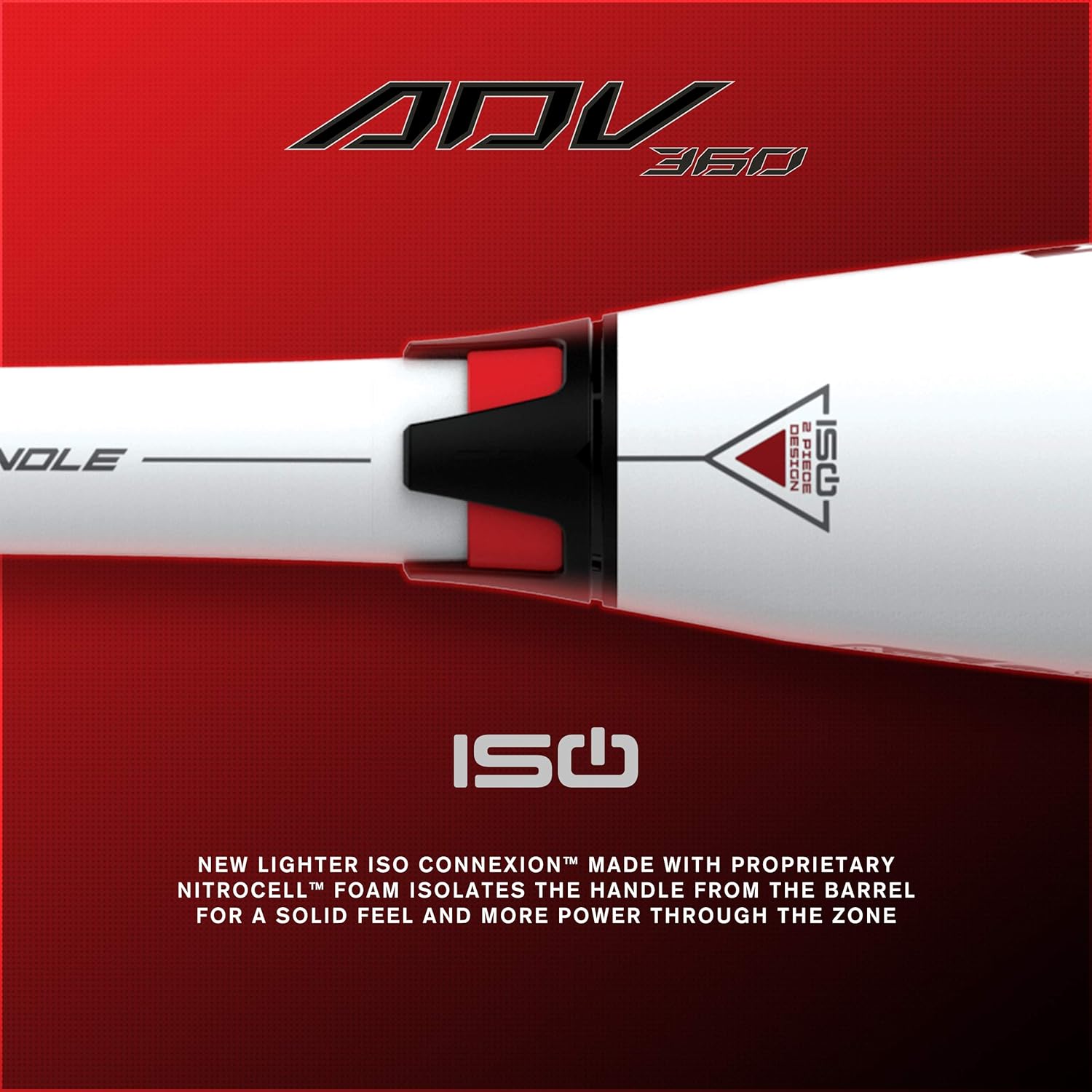 EASTON ADV 360 -10 USSSA Baseball Bat, 2 3/4 Barrel, 31/21, SL20ADV10