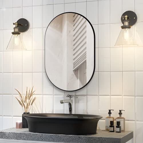 CONGUILIAO Wall Mounted Mirror, 2 Pieces 20