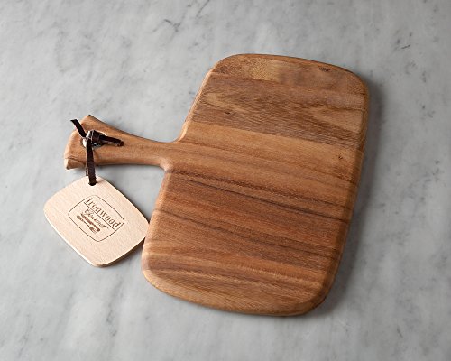 Ironwood Gourmet Round Provencale Paddle Round, Acacia Wood 0.5 x 12 x 16 inches