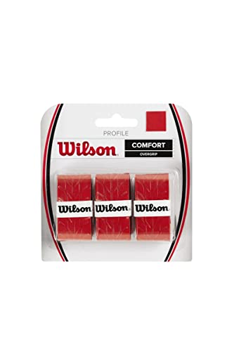 Wilson Tennis Profile Racket Overgrip (3 Pieces)