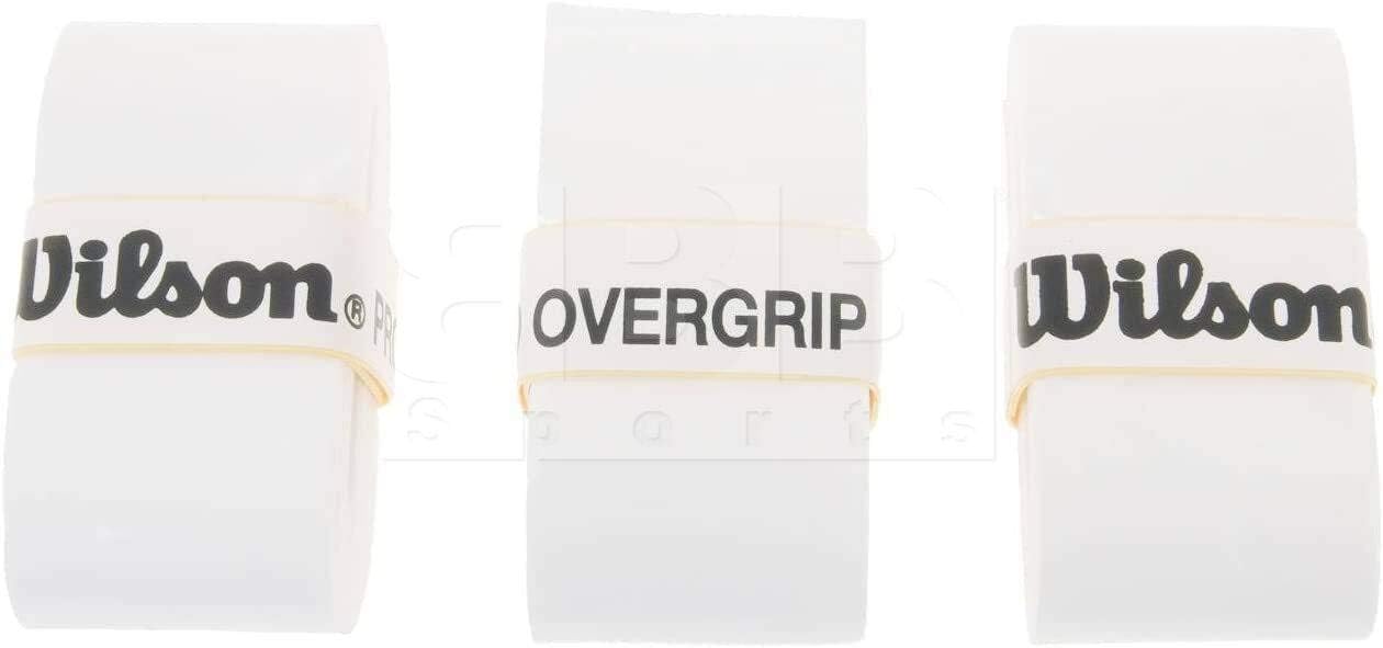 2 Pack - Wilson Pro Overgrip 3 Pack (White)