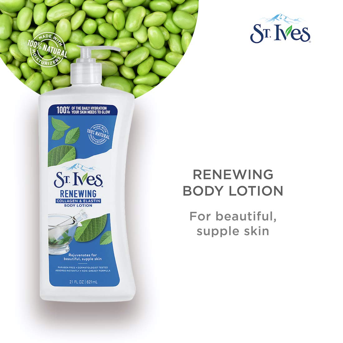 St Ives Skin Renewing Collagen Elastin Lotion, 21 Ounce - by St. Ives