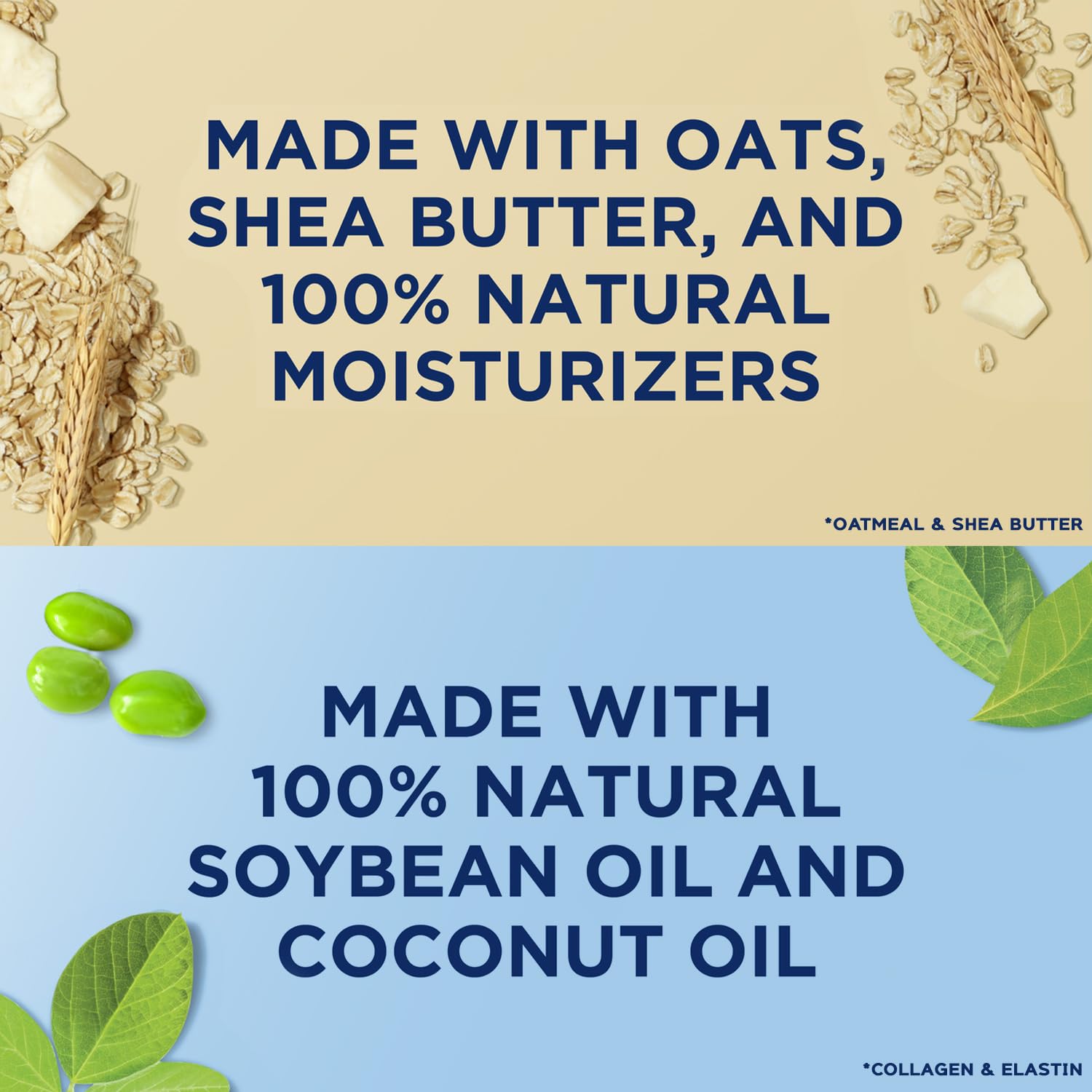 St. Ives Body Lotion Variety Pack – Soothing Oatmeal & Shea Butter Lotion + Renewing Collagen & Elastin, 21 Oz Ea (2 Piece Set)