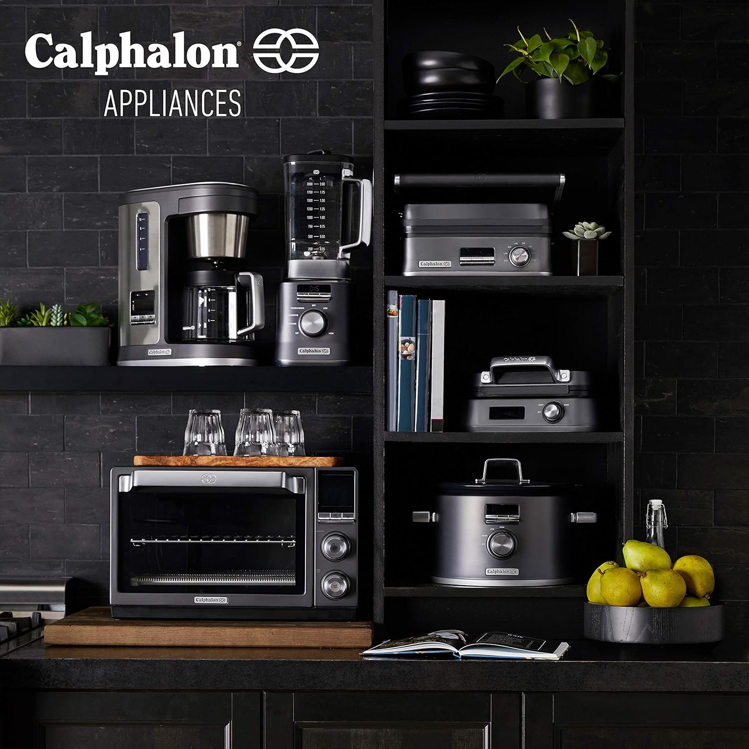 Calphalon Slow Cooker with Digital Timer and Programmable Controls, 5.3 Quarts, Stainless Steel