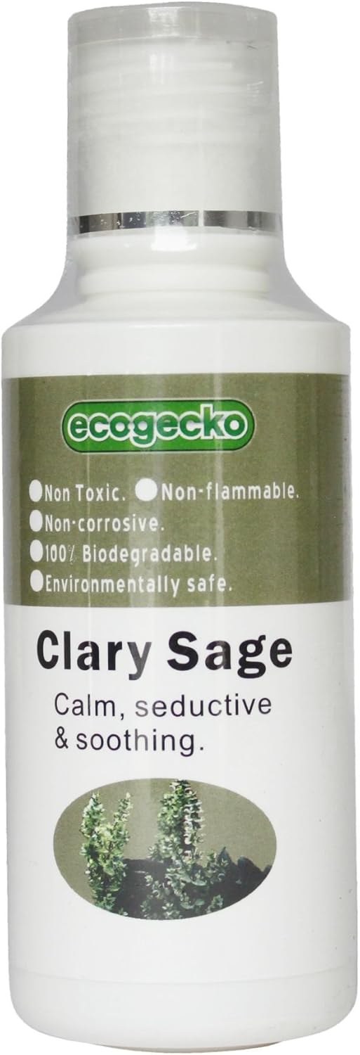 Therapeutic Air Refreshing Deodorizer Clary Sage Fragrant Aroma Oil (100 ml) for Water Based Air Purifier Revitalizer 75002