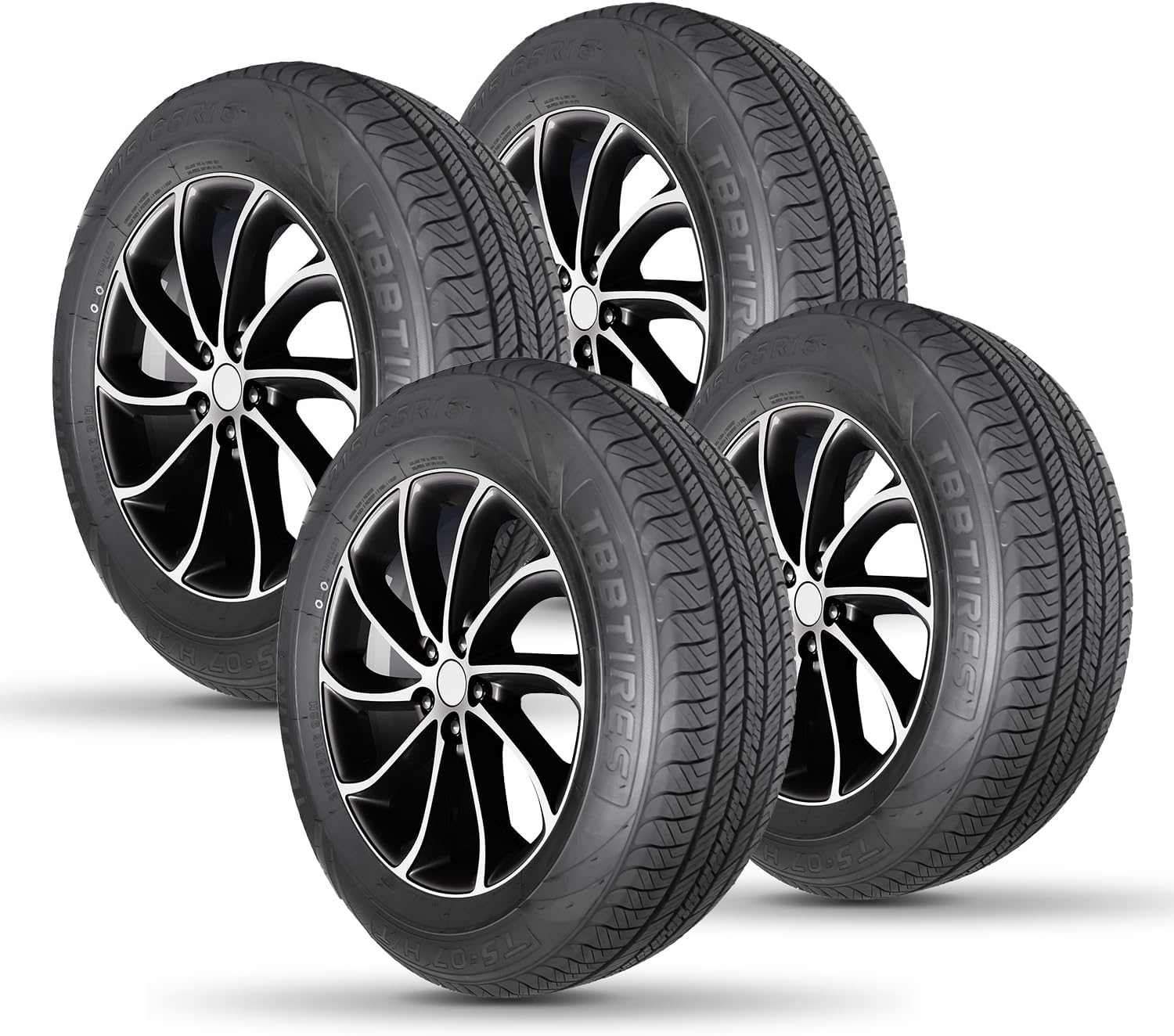 Detroit Axle - Tire 225/60R17 99V, Sport Utility Vehicle Tire 225/60/17 225/60-17 All-Season Radial Tire - 4pc Set