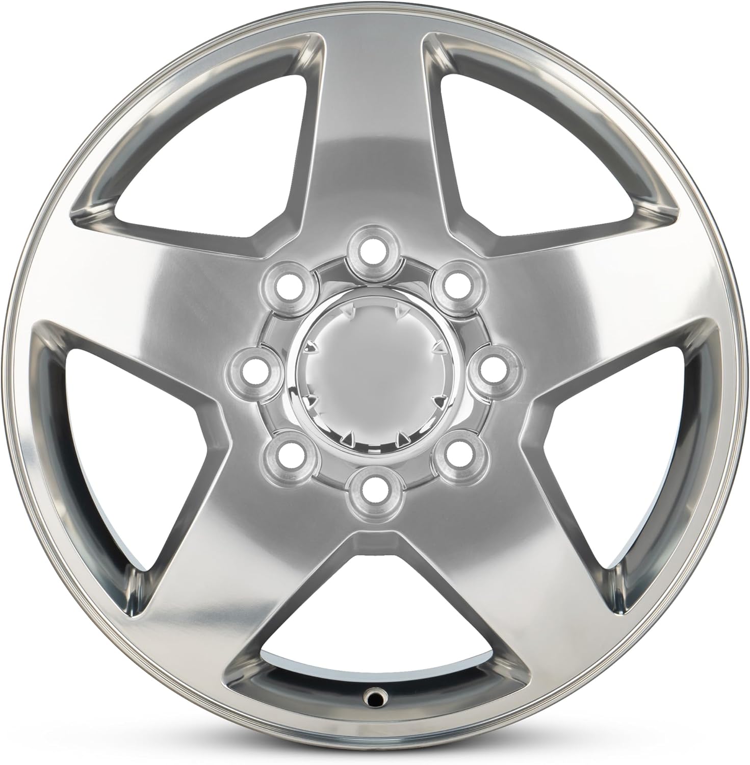 For 2011-2015 GMC Sierra 2500 20 Inch Polished Silver Rim - OE Direct Replacement - Road Ready Car Wheel