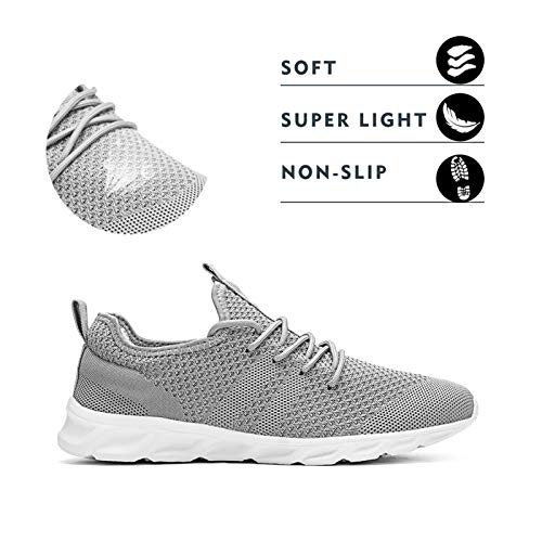Damyuan Women's Walking Running Shoes Lightweight Slip On Tennis Workout Gym Shoes