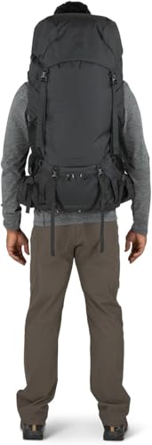 Osprey Rook 50L Men's Backpacking Backpack, Astology Blue/Blue Flame