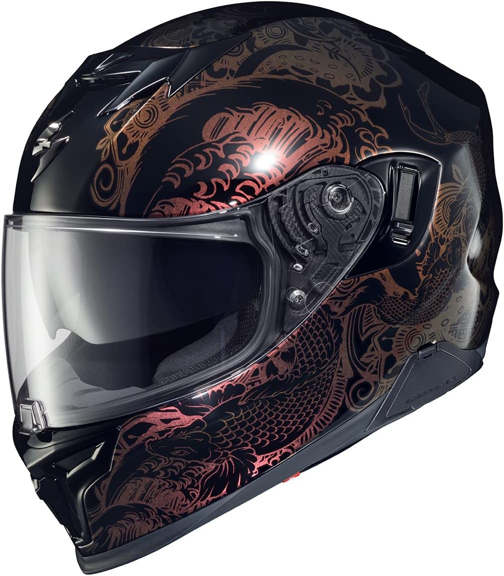 ScorpionEXO EXO-T520 Nama-Sushi Helmet (Black/Chameleon - Medium)