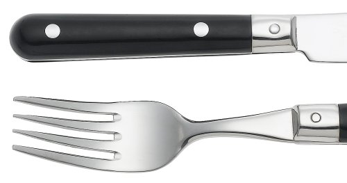 Ginkgo International Le Prix 20-Piece Stainless Steel Flatware place Setting, Persimmon, Service for 4