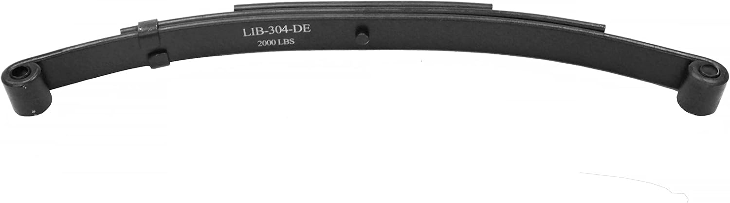 LIBRA 4000lbs 4K Tandem Trailer Axle Suspension Kit 2000 lbs Leaf Springs & Ubolt Kit