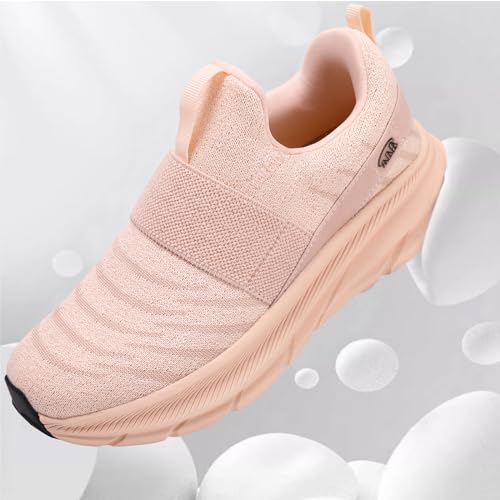 AOE Womens Fashion Walking Running Shoes Ultra Breathable Lightweight Mesh Tennis Shoes Non Slip Workout Gym Sneakers