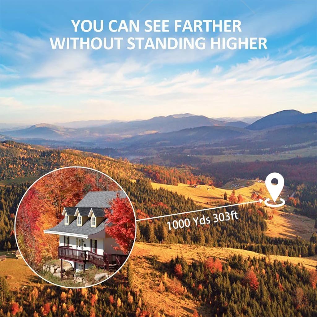 10x42 Binoculars for Adults High Powered, Waterproof and Fogproof Binoculars, HD Optical System, Rubber Armor, Shockproof - Professional Binoculars for Bird Watching Hunting Hiking