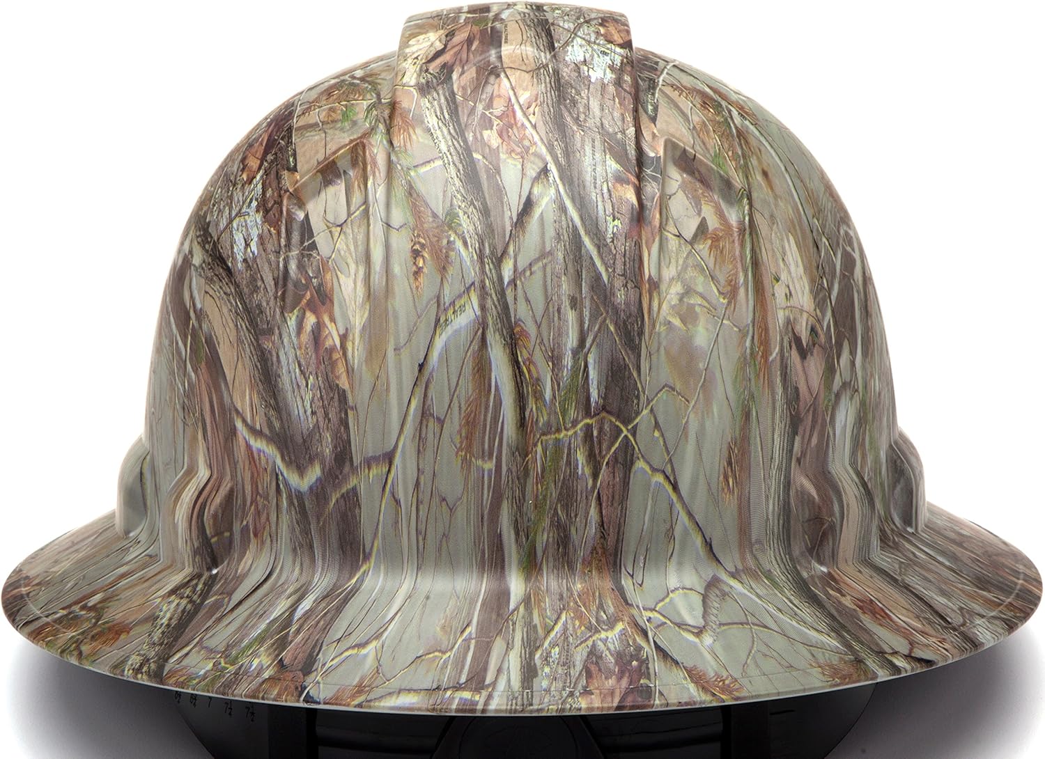 Pyramex Ridgeline Full Brim Hard Hat 4 Point Ratchet Matte Realtree AP Pattern